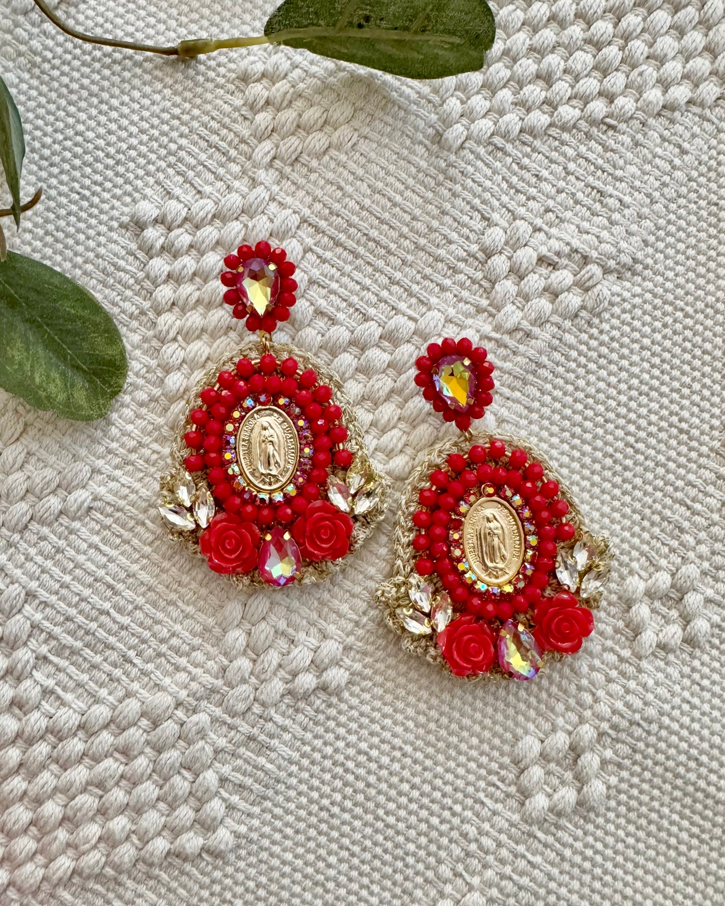 Earrings crochet “Milagrosa”