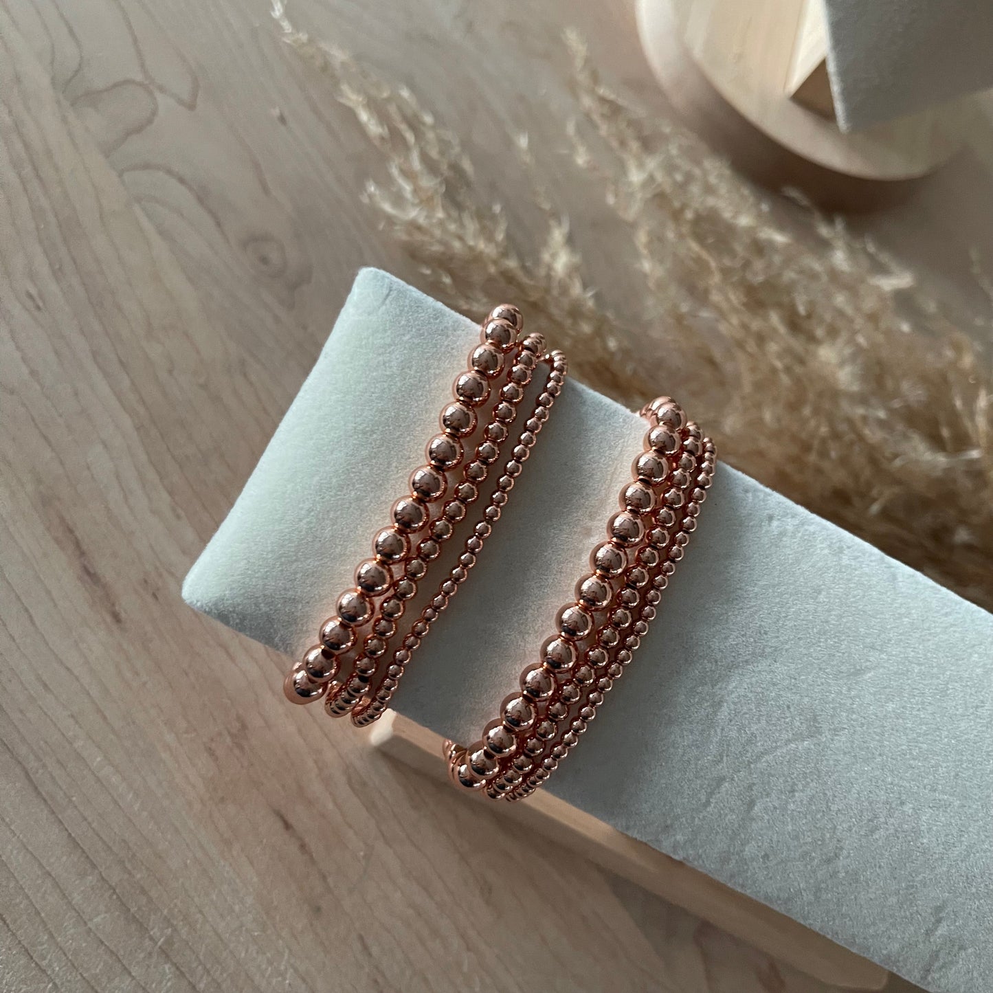 Set Natural stone “Serenity” pink