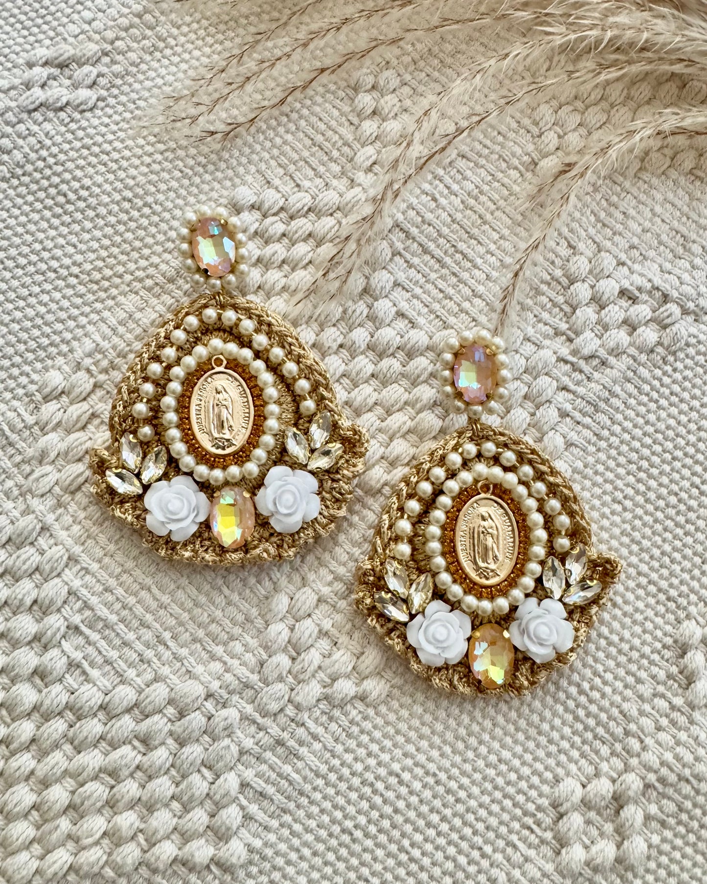 Earrings crochet “Milagrosa”