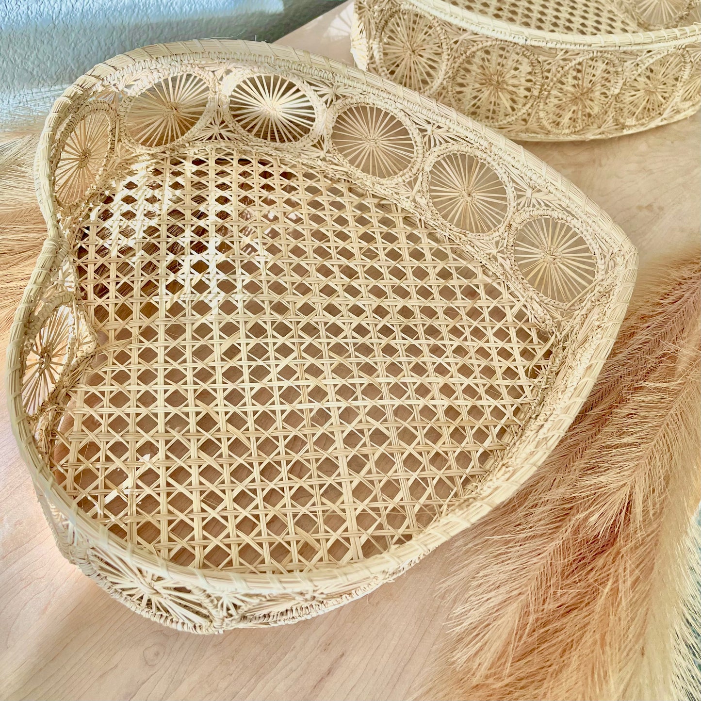 Basket tray heart palm “Ana”