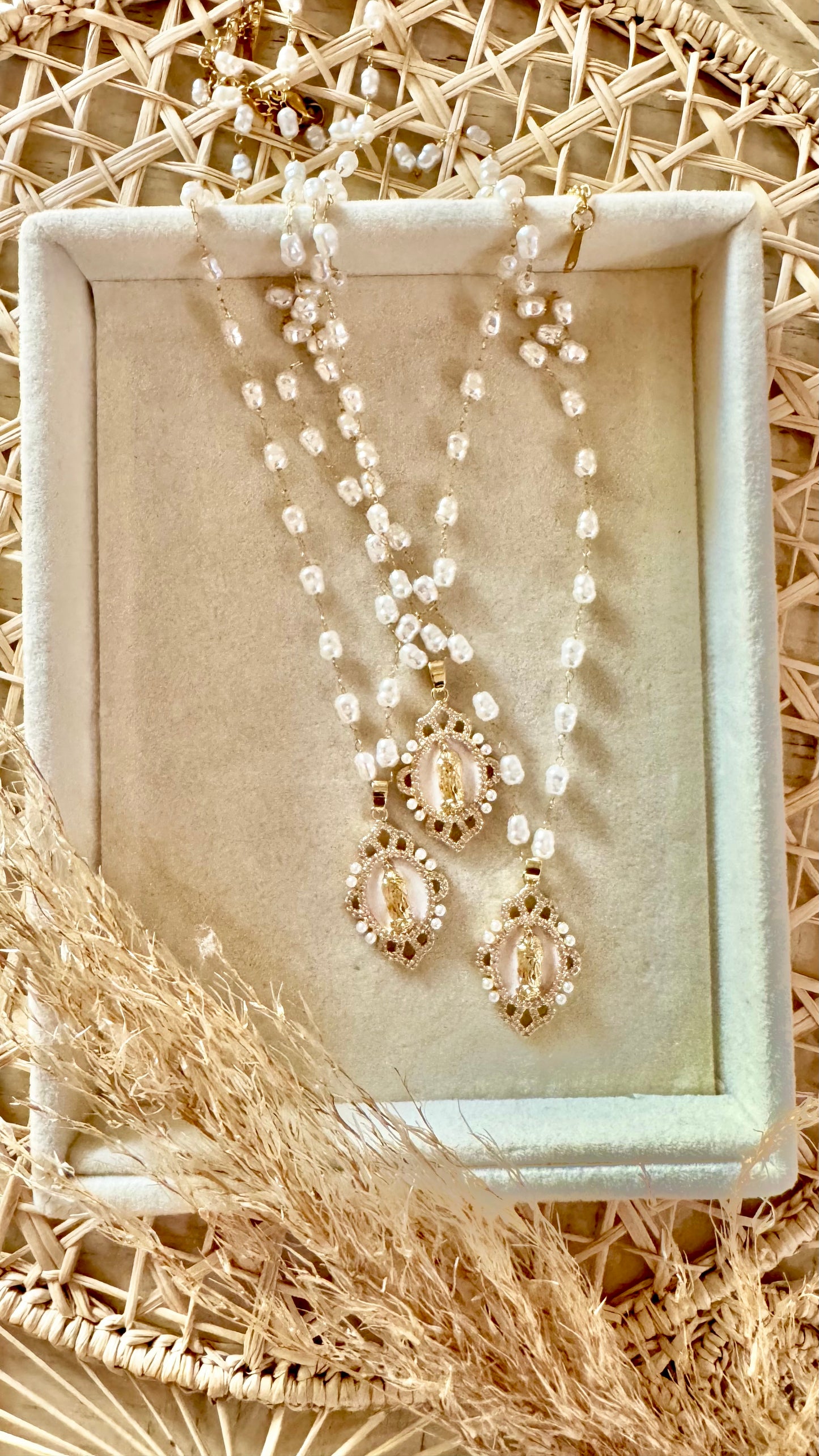 Necklace Virgen de Guadalupe “Maria de Jesus”