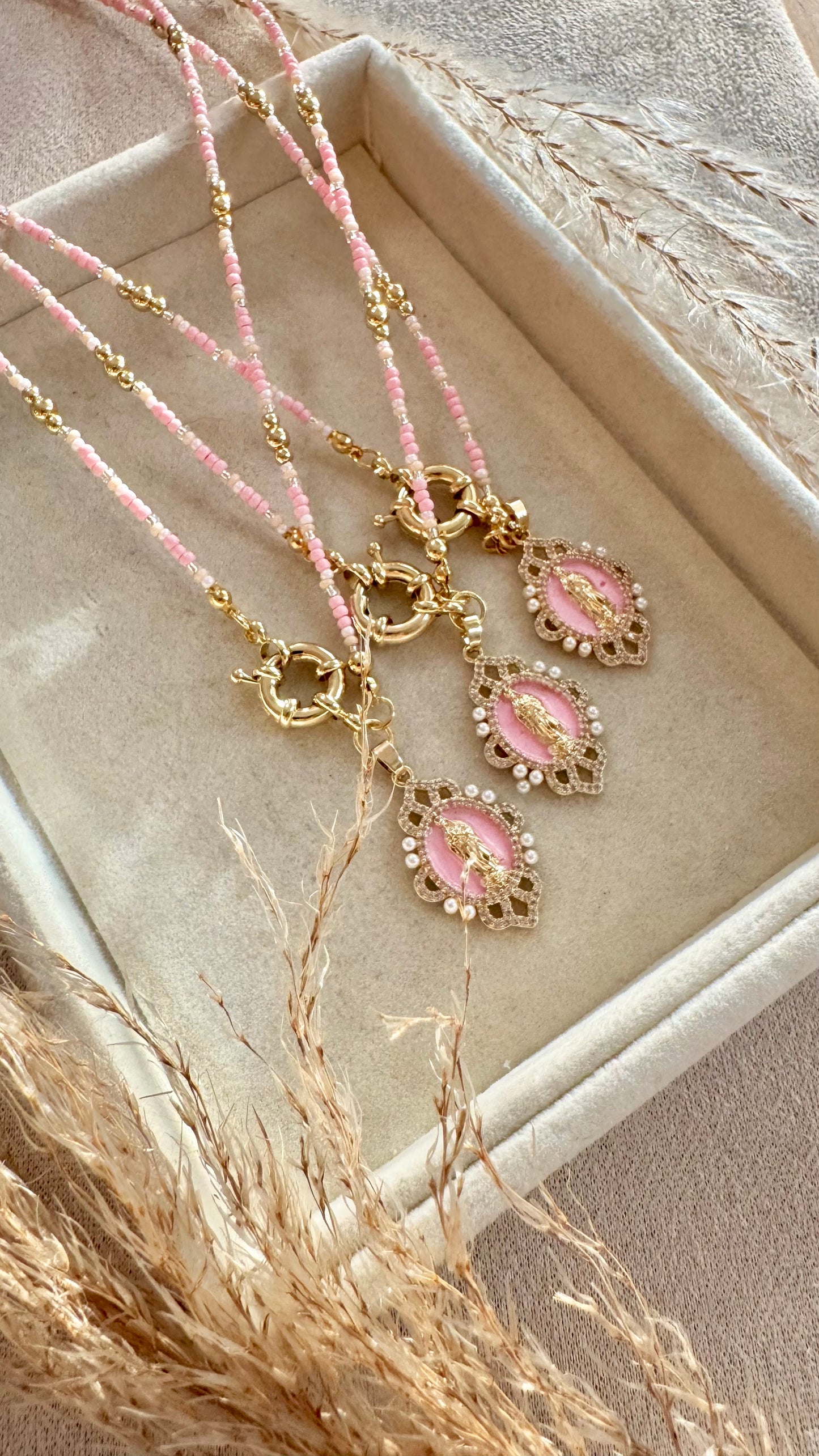Necklace Virgen de Guadalupe “Ana