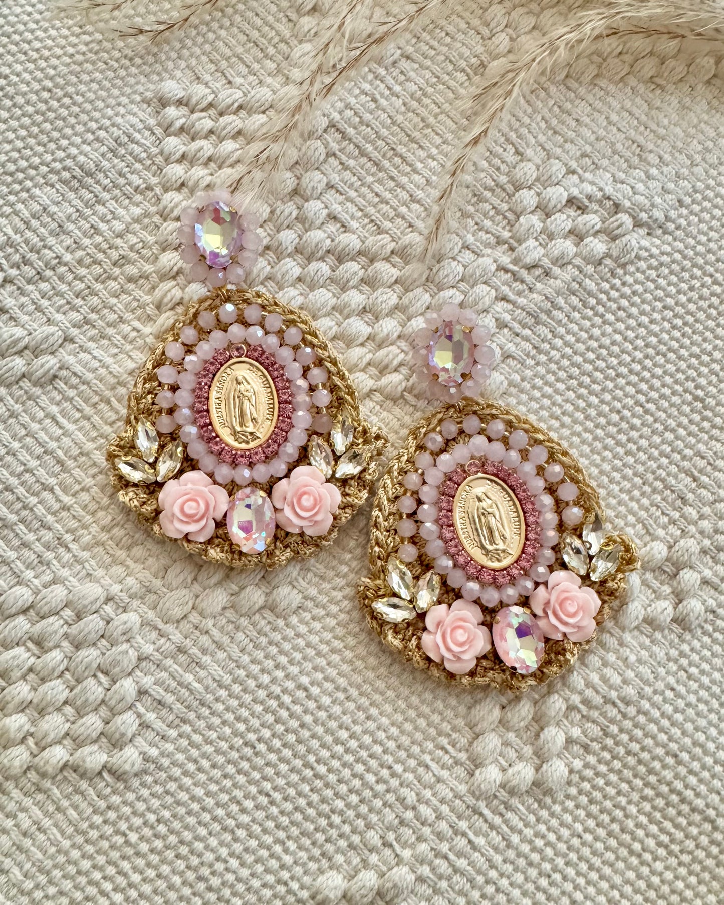 Earrings crochet “Milagrosa”