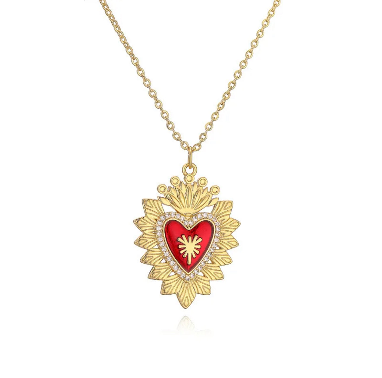 Necklace single chain sacred