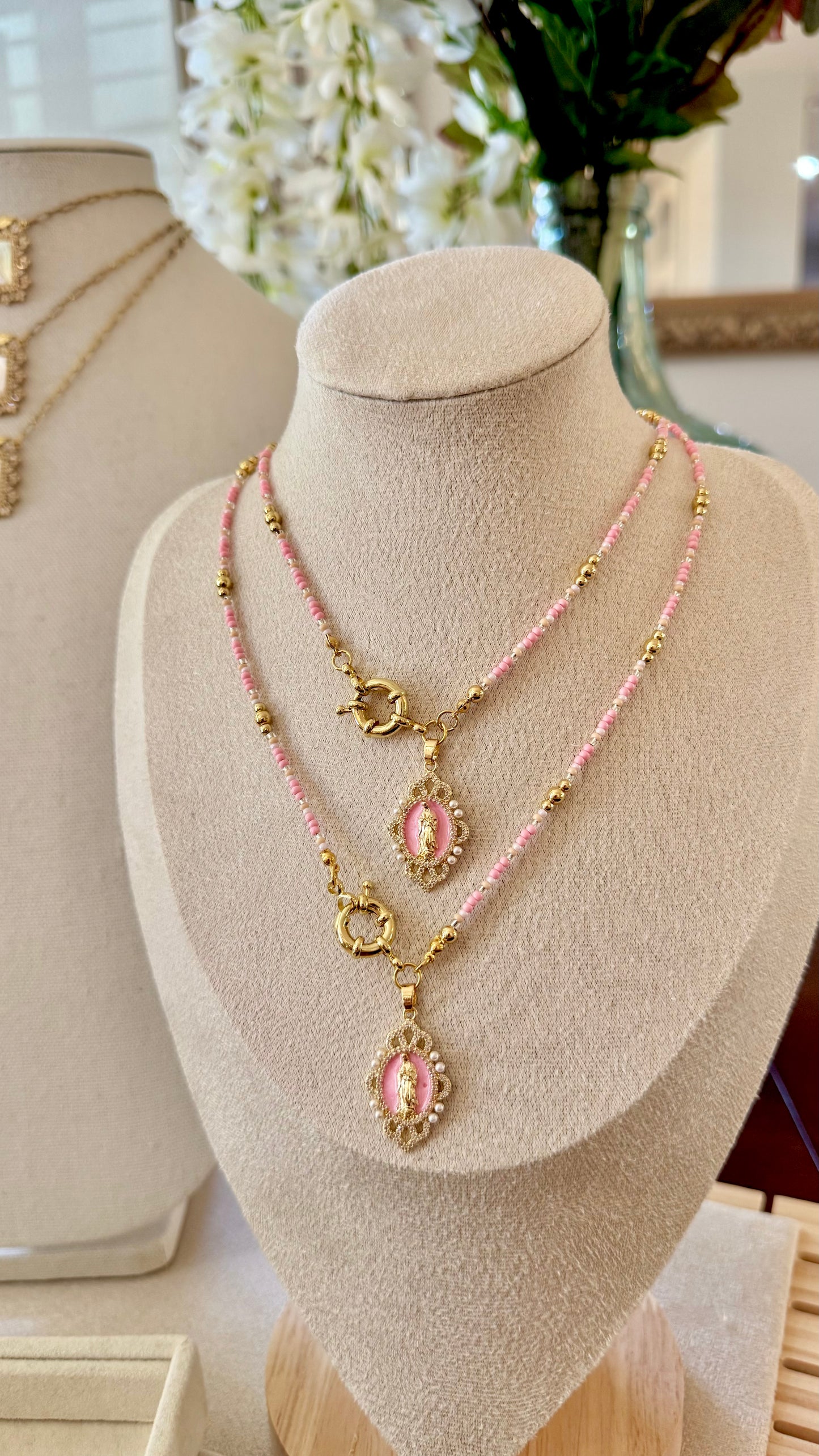 Necklace Virgen de Guadalupe “Ana