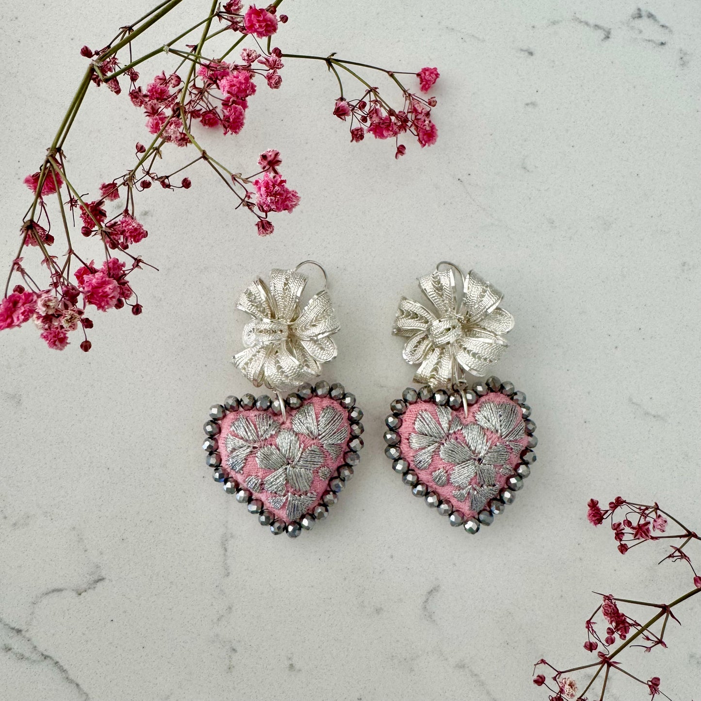 Earrings San antonino Silver plated