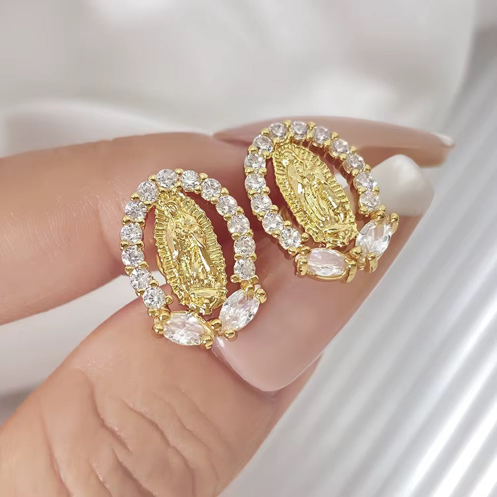 Earrings virgen Guadalupe “Sofia”