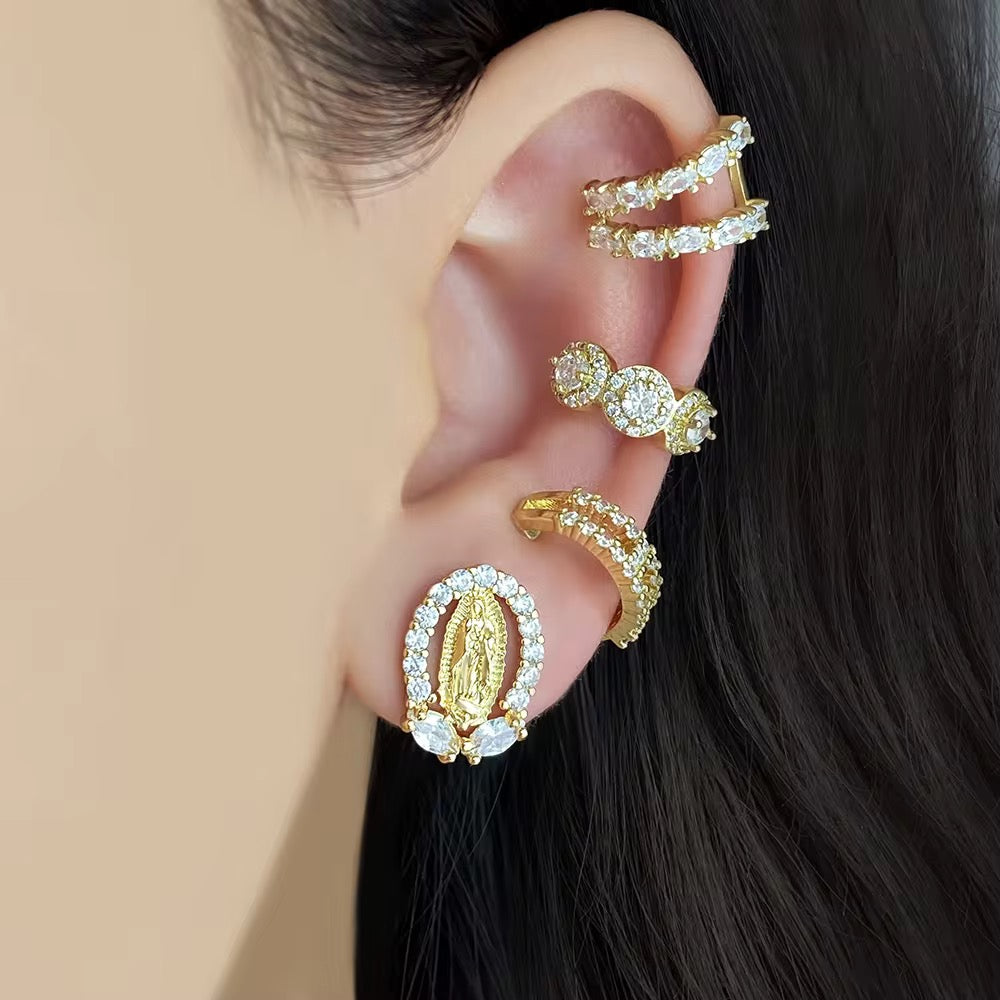 Earrings virgen Guadalupe “Sofia”