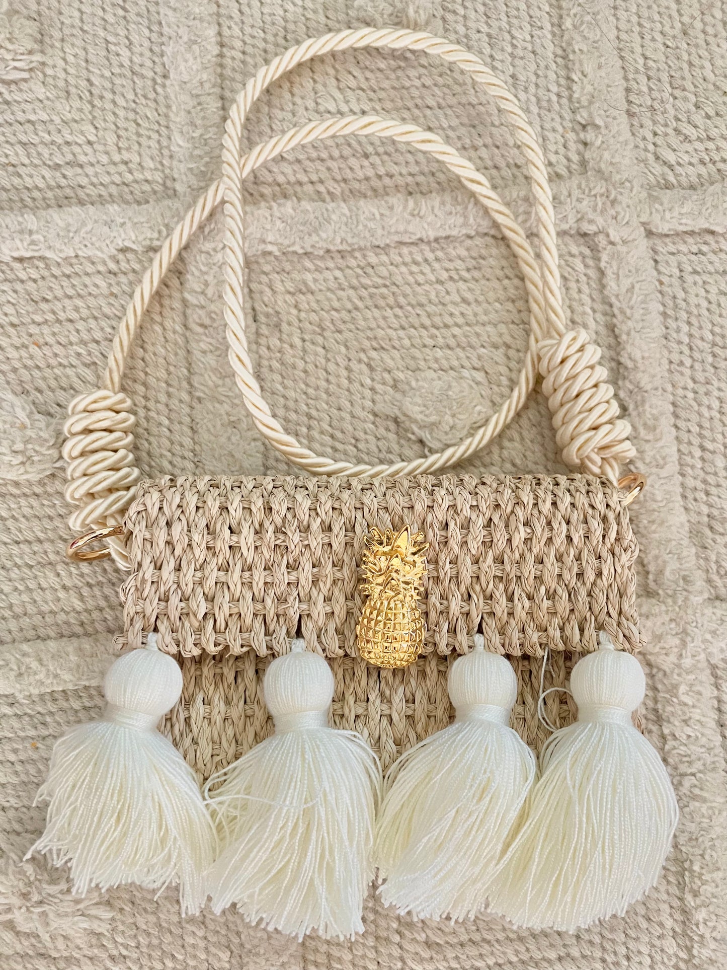 Woven palm bag “Carriel”