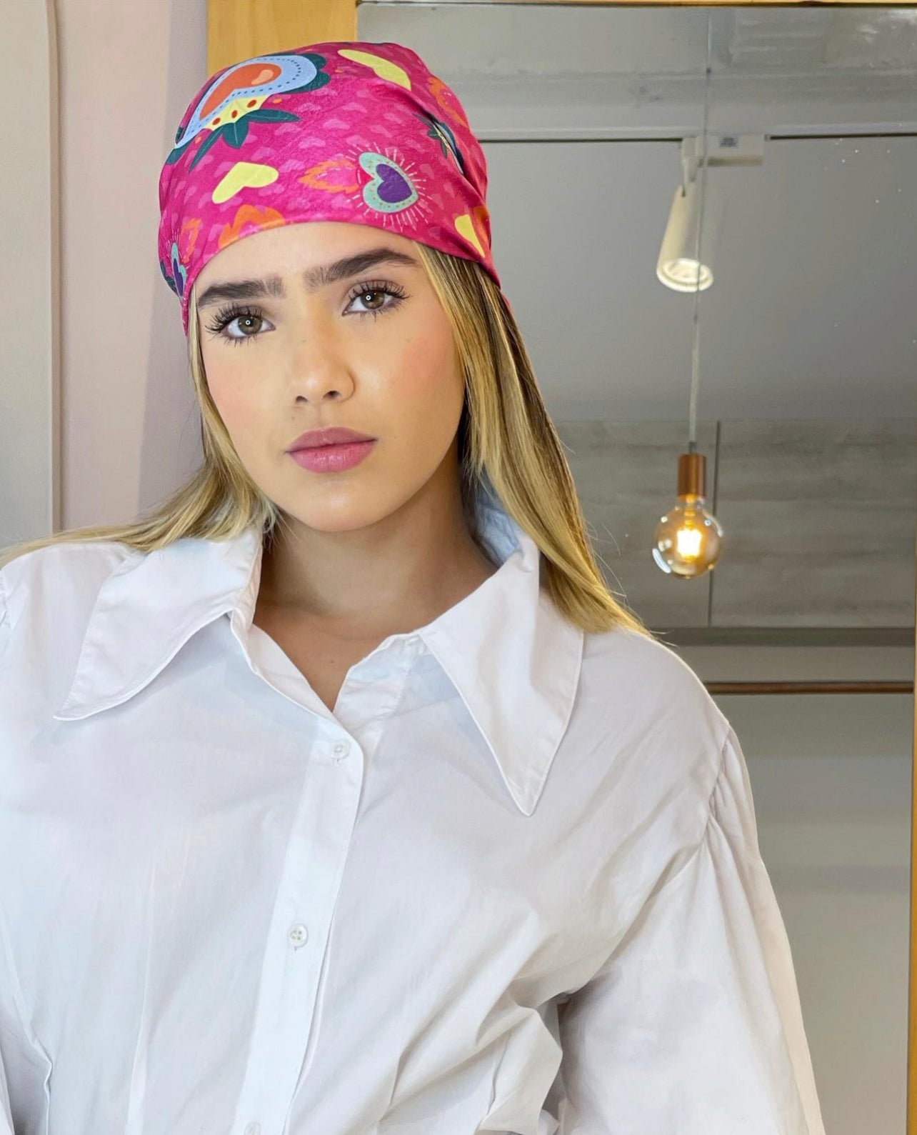 Bandana/Panoleta Corazon Sagrado Classic Satin