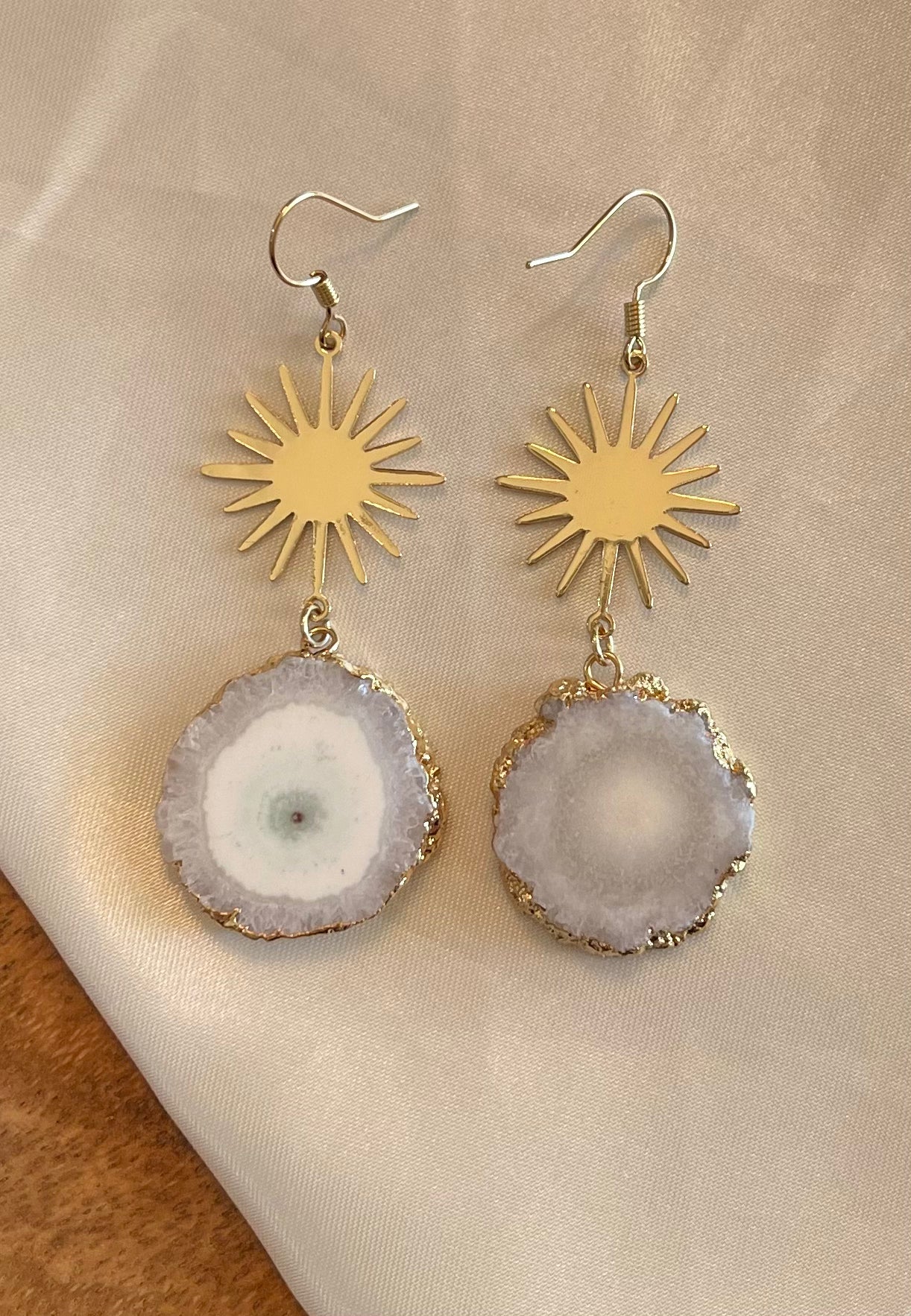 Natural Agate earrings