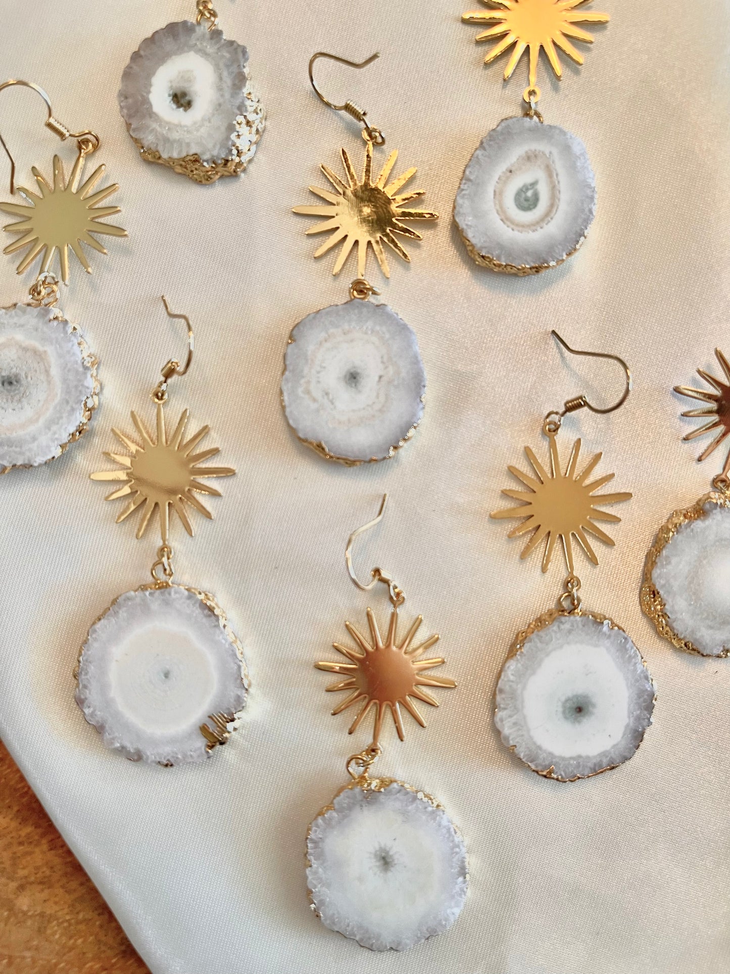 Natural Agate earrings