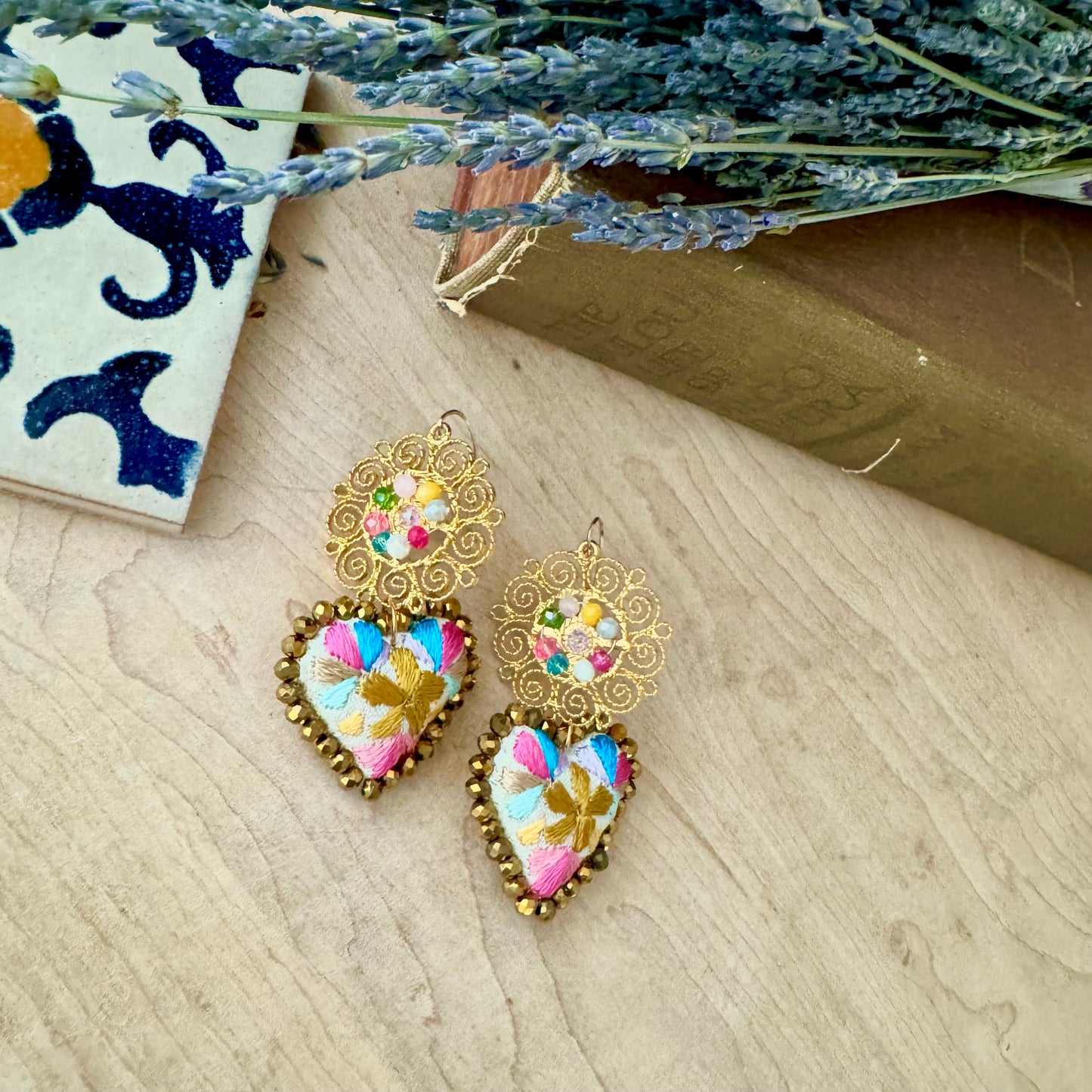 Earrings san Antonino gold plated