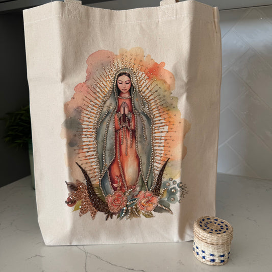 Tote Gusset Lady of Guadalupe