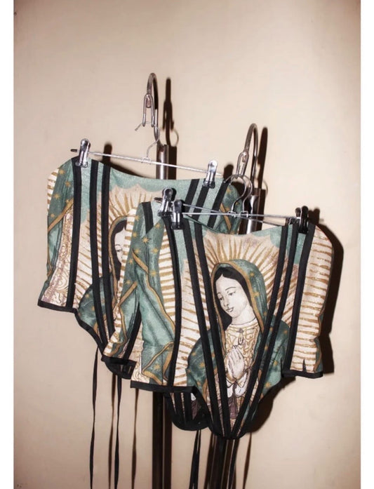 Perla Divina Corset – Virgen de Guadalupe Edition