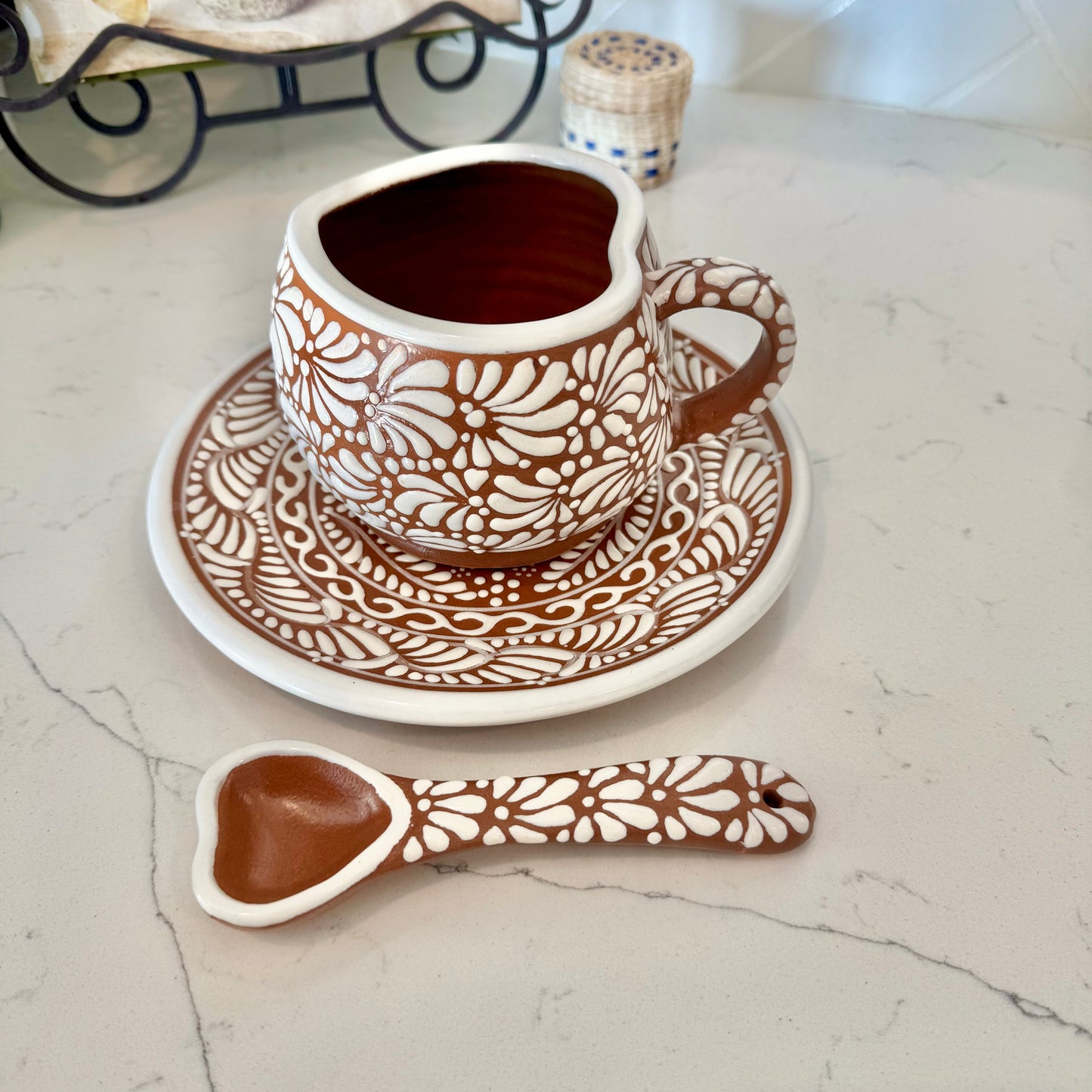 Set Talavera Hot Chocolate Mug