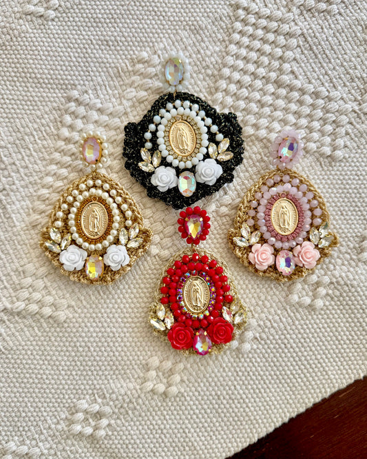 Earrings crochet  “Milagrosa”