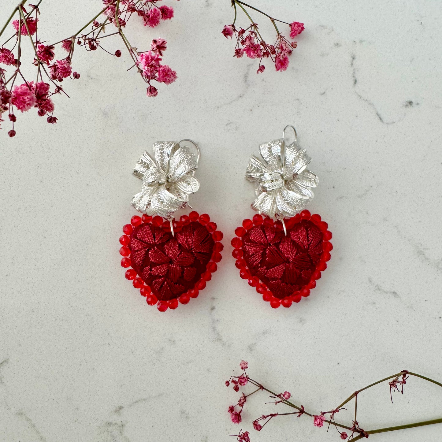 Earrings San antonino Silver plated