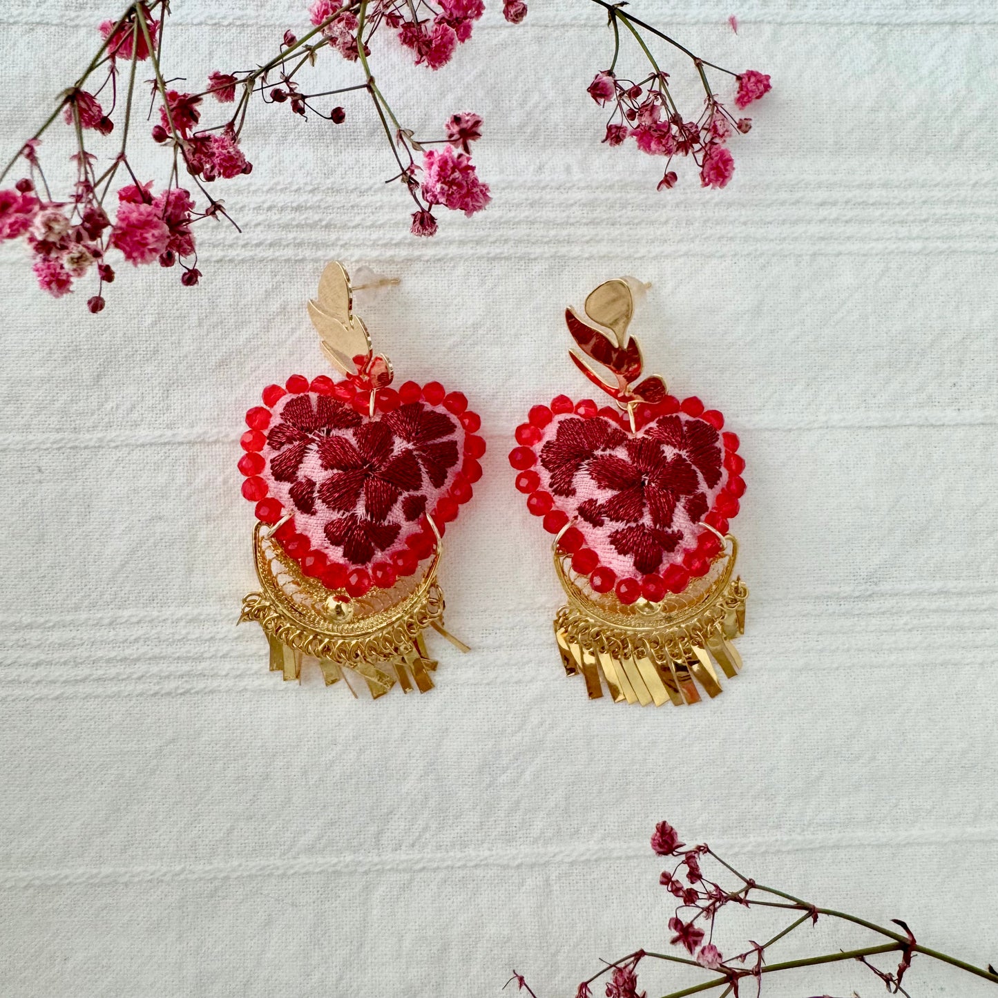 Earrings san Antonino gold plated