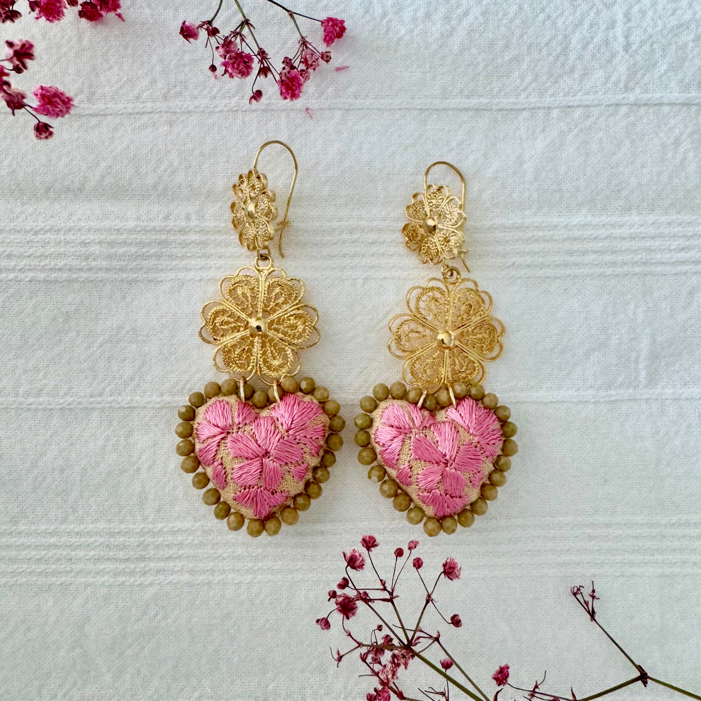 Earrings san Antonino gold plated