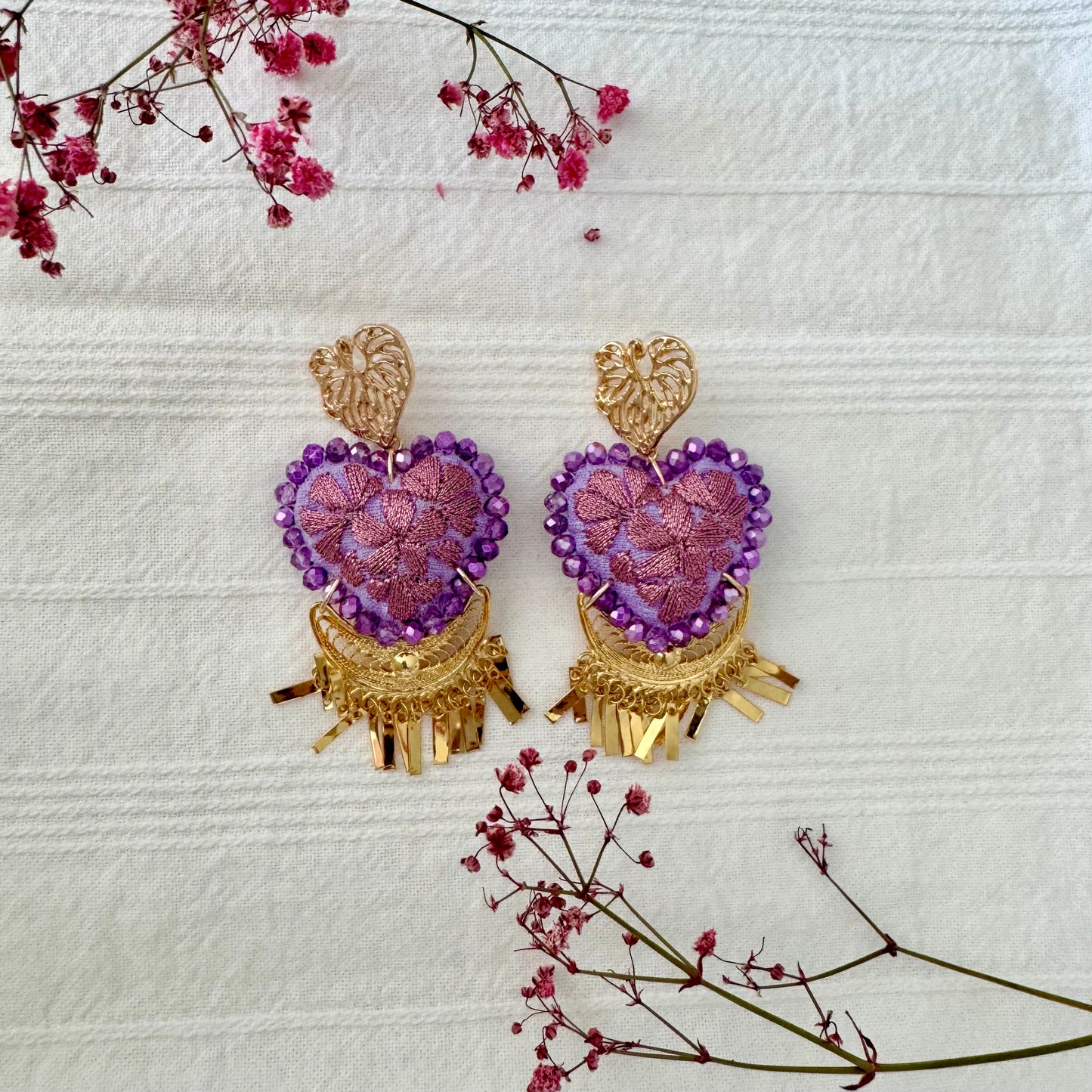 Earrings san Antonino gold plated