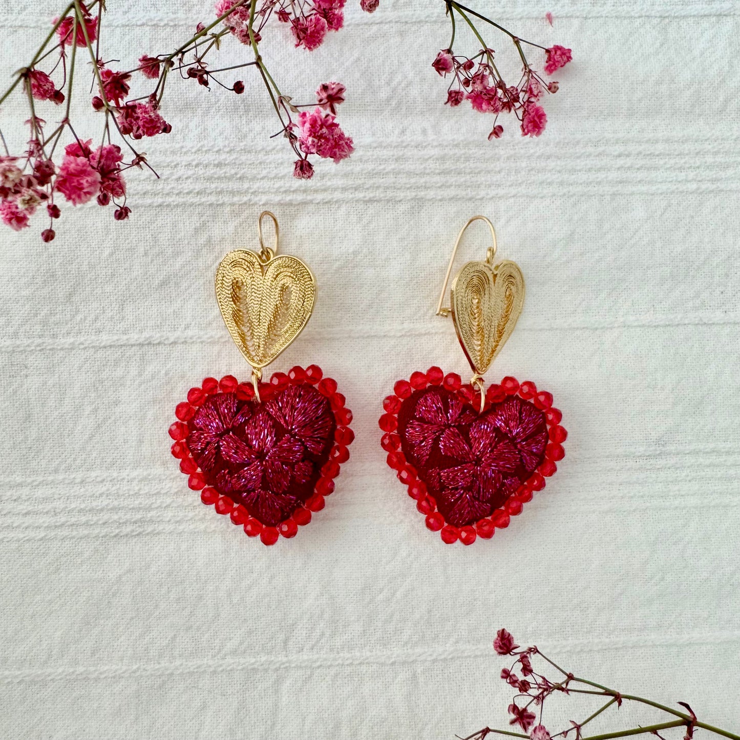 Earrings san Antonino gold plated