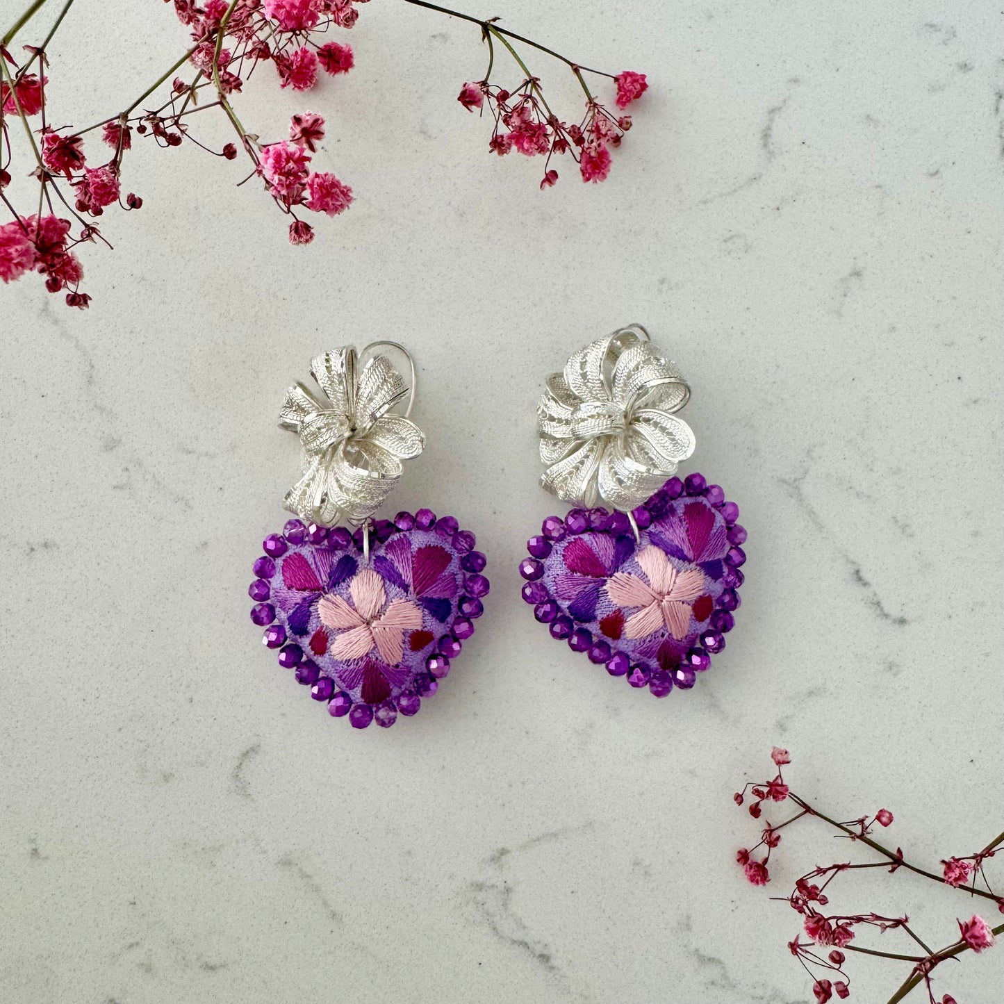 Earrings San antonino Silver plated