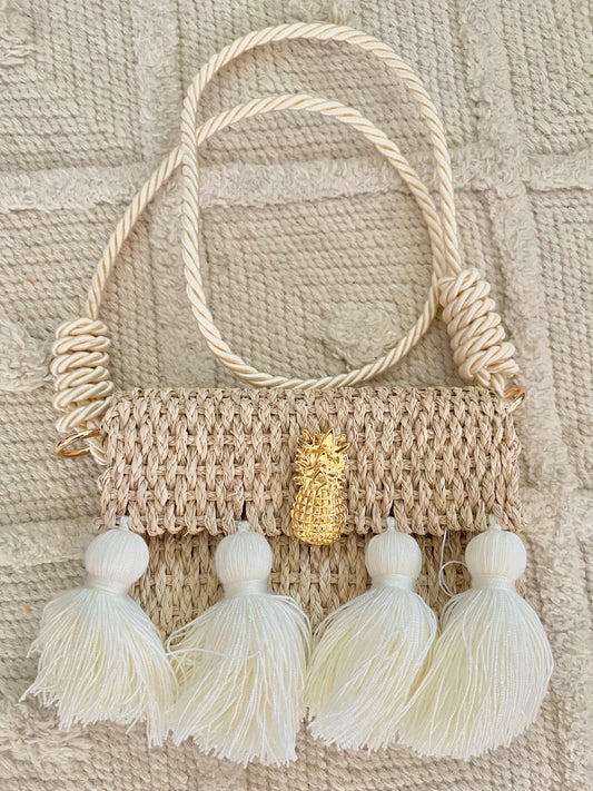 Woven palm bag “Carriel”